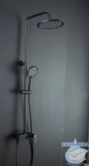 Душевая система Frap F2485-6 250 1 режим (черный)