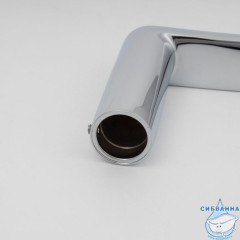 Излив для смесителя, с верхним душем, латунь, 160 мм, поворотный, хром, IDDIS, 995VD16C6SM