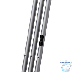 Полотенцесушитель электрический Indigo Style (с таймером) 13х120 графит (с возможностью скрытого подключения, подключение R/L)