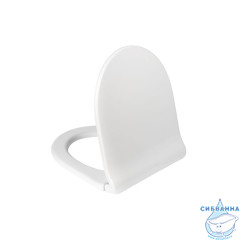 Сиденье для унитаза, полипропилен, Soft Close, IDDIS, 006, 006PPSCi31