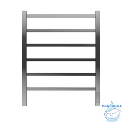 Полотенцесушитель электрический Terminus Ватикан П6 50х65 (подключение универсальное)(нержавеющая сталь)