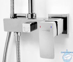 Душевая система WasserKRAFT A17702 220 1 режим (хром)