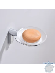 Мыльница Raglo R300.02 (хром/белый)