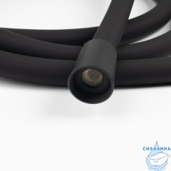 Шланг для душа, черный матовый, силиконовый, 2.0м, Optima Home, IDDIS, OPH20BLi19
