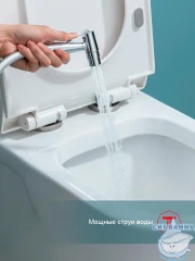 Встраиваемый смеситель с гигиеническим душем Raglo R07.52 (хром)