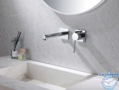 Смеситель для раковины встраиваемый ABBER Emotion AF8812 (хром)