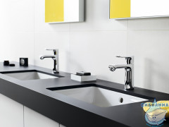 Смеситель для раковины Hansgrohe Metris S 31080000 (с донным клапаном)