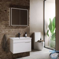 Шкаф-зеркало  Aqwella Simplex 80 SLX0408