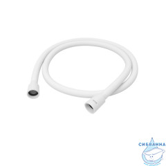 Шланг для душа, белый матовый, силиконовый, 1,2м, Optima Home, IDDIS, OPH12WLi19