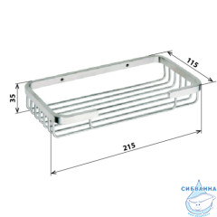 Мыльница Bemeta Cytro 104308072