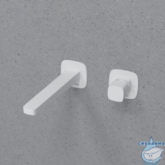 Встраиваемый смеситель для раковины Wasserkraft  A9551.316 (белый матовый )