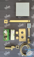 Душевая система Timo Petruma SX-5049/17SM 230 1 режим (золото матовое)