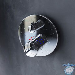 Встраиваемый смеситель для ванны AM.PM Gem F9085500 (хром)