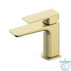 Смеситель для раковины Oliveeka D-Line OL-139003-BG (золото матовое)