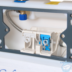 Инсталляция для унитаза Calypso Alpha CS005-GM с кнопкой смыва Calypso CS004-BMR черный