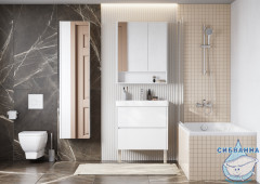 Зеркало-шкаф Акватон Сканди 70 1A252202SD010