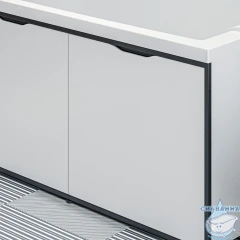 Фронтальная панель для ванны 1Marka Grunge Loft 170 GL70White белый