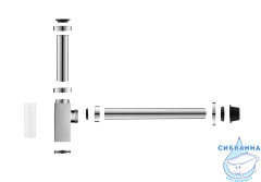 Сифон для умывальника Aquatek AQ6013CR