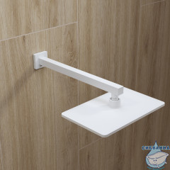Держатель верхнего душа Iddis Optima Home OPH40WSi61 40 см (белый матовый)