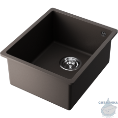 Omoikiri Bosen 38-U-ES Tetogranit/espresso 4997204