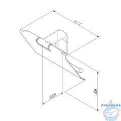 Держатель для туалетной бумаги AM.PM X-Joy A84341400