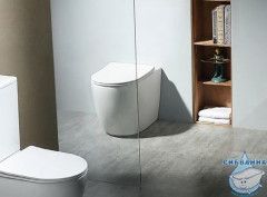 Унитаз приставной Aquatek Европа AQ1902-00 с сиденьем Soft Close (микролифт)