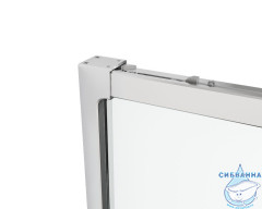 Душевое ограждение Vincea Ultima 120x100 профиль хром, стекло прозрачное VSR-7UL1012CL