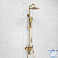 Душевая система Wasserkraft 250 1 режим A155.259.201.BG (матовое золото)