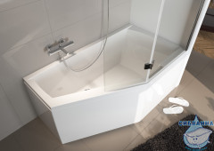 Акриловая ванна Riho Geta 160x90 L с каркасом