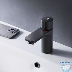 Смеситель для раковины Am.Pm X-Joy F85A02522 (черный матовый)