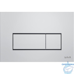  Кнопка смыва VitrA Root Square 740-2380 хром