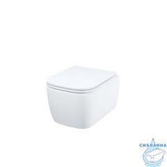 Унитаз подвесной безободковый Iddis Bridge с сиденьем Soft Close (микролифт) BRIRNSEi25