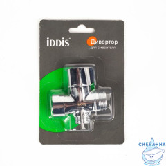 Блок дивертора для смесителя, поворотный, хром, IDDIS, 950OPHC0SM