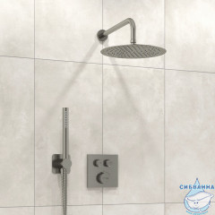 Душевая система Wasserkraft 250 1 режим A4248.097.121.275.100.276 Thermo (никель)