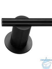 Полотенцесушитель электрический  Wonzon&Woghand Dortmund 46х58 WW-A362-MB (с возможностью скрытого подключения, подключение универсальное) (черный матовый)