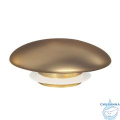 Накладка на слив для раковины ABBER AC0014MMG золото матовое, керамика