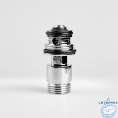 Дивертор для смесителя, латунь, h=59 мм, M26x1,5, вытяжной, хром, IDDIS, 997B0259SM