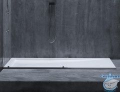 Поддон из литьевого мрамора Salini Capri  150x80 (материал sapirit, белый матовый)