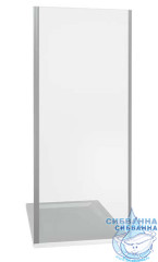 Боковая стенка Bas Infinity SP-70-C-CH профиль хром, стекло прозрачное