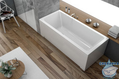 Акриловая ванна Kolpa San Elektra 170x80 с каркасом