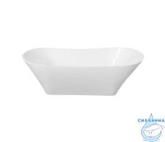 Ванна из литьевого мрамора New Line Sanitary Амелия 179х76 (с переливом)