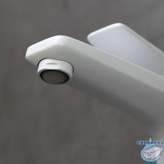 Смеситель для раковины Lemark Bronx LM3706MW (белый матовый)