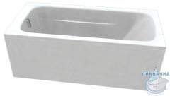 Акриловая ванна C-BATH Muse 180x70 с каркасом