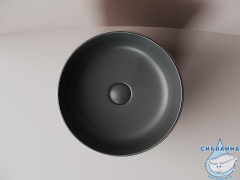  Раковина на столешницу 36 см Ceramicanova Element CN6073MDH (антрацит)