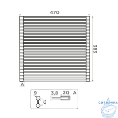 ролл-мат Omoikiri ROLL-03-IN 4997005