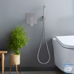 Смеситель с гигиеническим душем Aquatek Оберон AQ1219CR (хром)