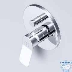 Встраиваемый смеситель для ванны AM.PM X-Joy F85A45000 (хром)