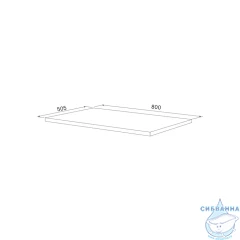 Столешница Iddis Optima Home 80 см дуб верона OPH80BVi89