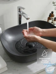  Раковина на столешницу 46 см Ceramicanova Element CN6009MB (черный матовый)