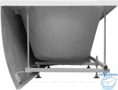 Акриловая ванна Aquanet Family Elegant R 180x80 (белый глянцевый)